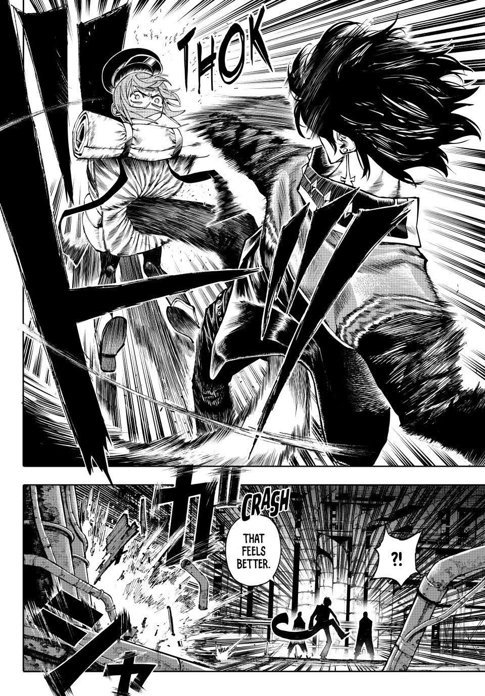 Galaxias Manga Chapter 29 page 10 - Playing Adventurer scene