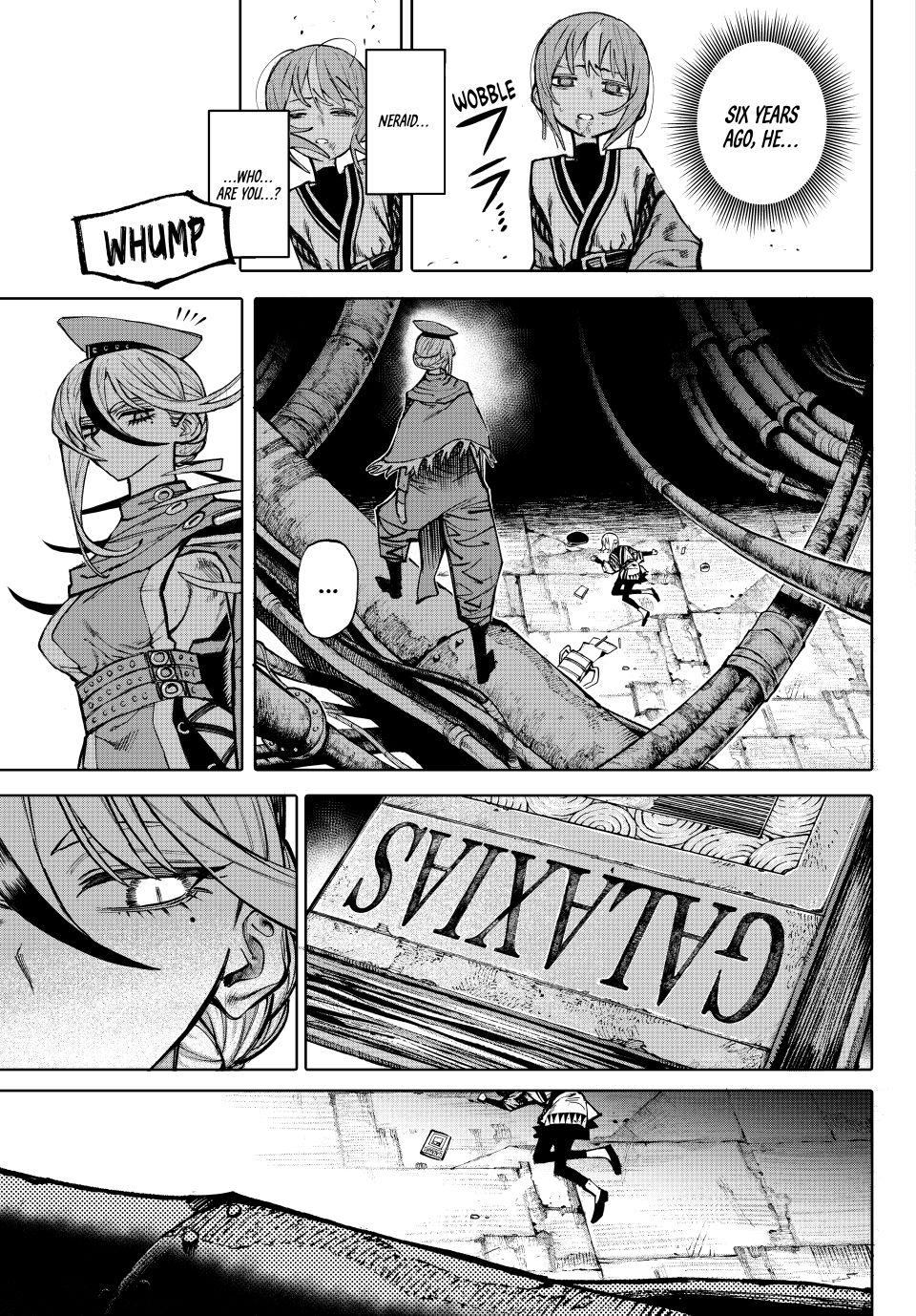 Galaxias Manga Chapter 29 page 15 - Playing Adventurer scene