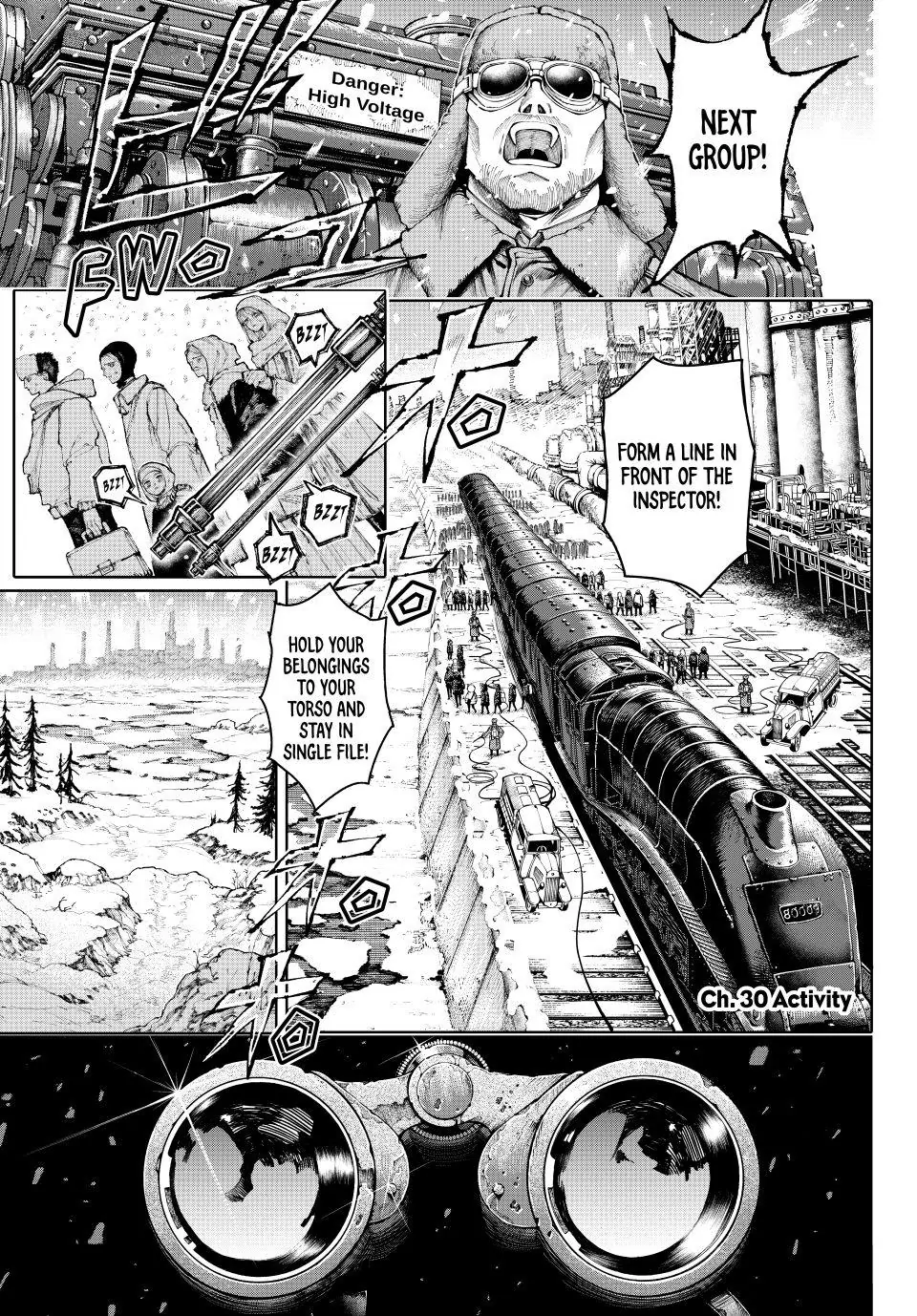 Galaxias Manga Chapter 30 page 1 - Activity scene