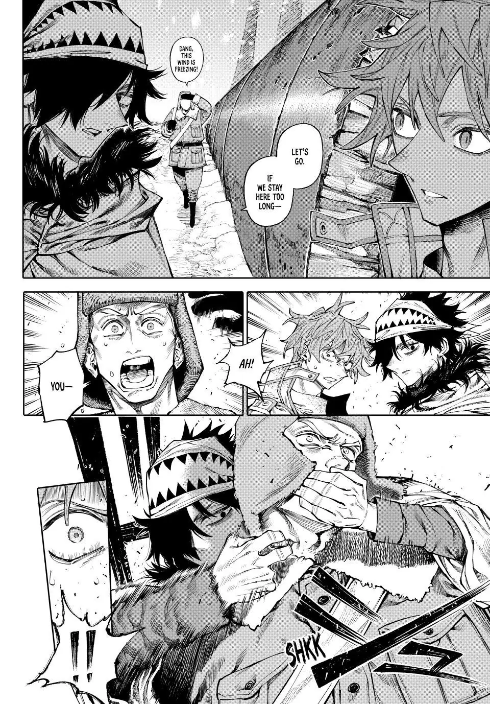 Galaxias Manga Chapter 30 page 8 - Activity scene